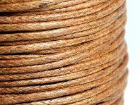 COTCORD24 Вощеный шнур 1 мм. коричневый За 1 м.
