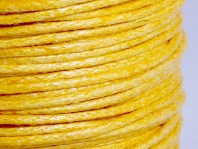 COTCORD27 Вощеный шнур 1 мм. жёлтый За 1 м.