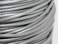 COTCORD30 Вощеный шнур 1 мм. серый. За 1 м.